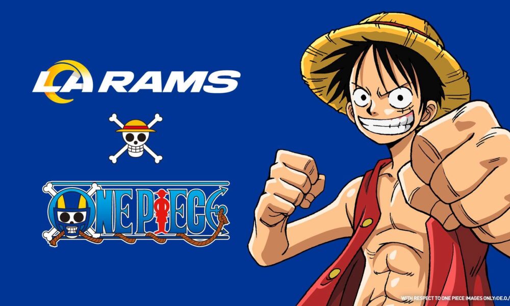 One Piece collabora con la squadra NFL Los Angeles Rams - Animaku